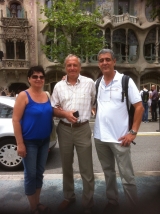<p>Alexander, the Russian navigator who was valiant to fly with me across Siberia in 1998, came to Spain and we were happy to meet again more than 10 years after the flight. His wife was with him and we enjoyed a beautiful day in Barcelona</p>