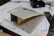 <h5>Building the Flaps</h5><p>I build a flaps fake to find the right cutting and flaps to fuselage adjustments </p>