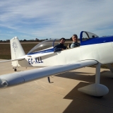 <h5>Carlos' Flight</h5><p>My son Carlos also flew the RV. He enjoyed the flight and the roll.</p>