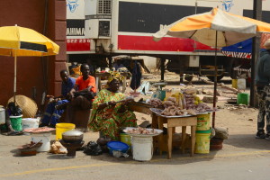 Dakar fruit seller